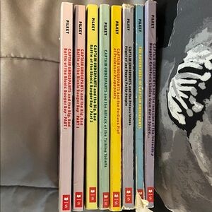 Captain Underpants Book Set by Pilkey